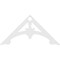 Ekena Millwork Pitch Sellek Architectural Grade PVC Gable Pediment, 60"W x 30"H x 1"P (12/12) GPP060X030X100SLK - alternate 5